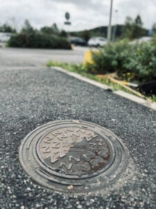 Combi Works 315 Manhole Cover installed in City of Kirkkonummi, Finland